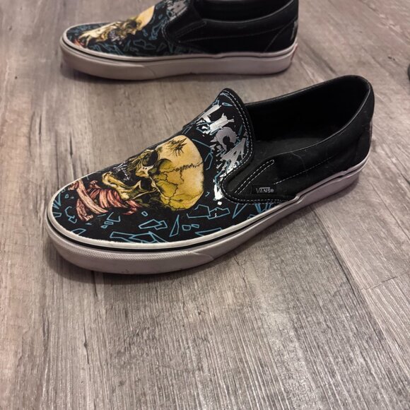 Metallica Sad But True Vans Slip-On 9.5 - Picture 3 of 5